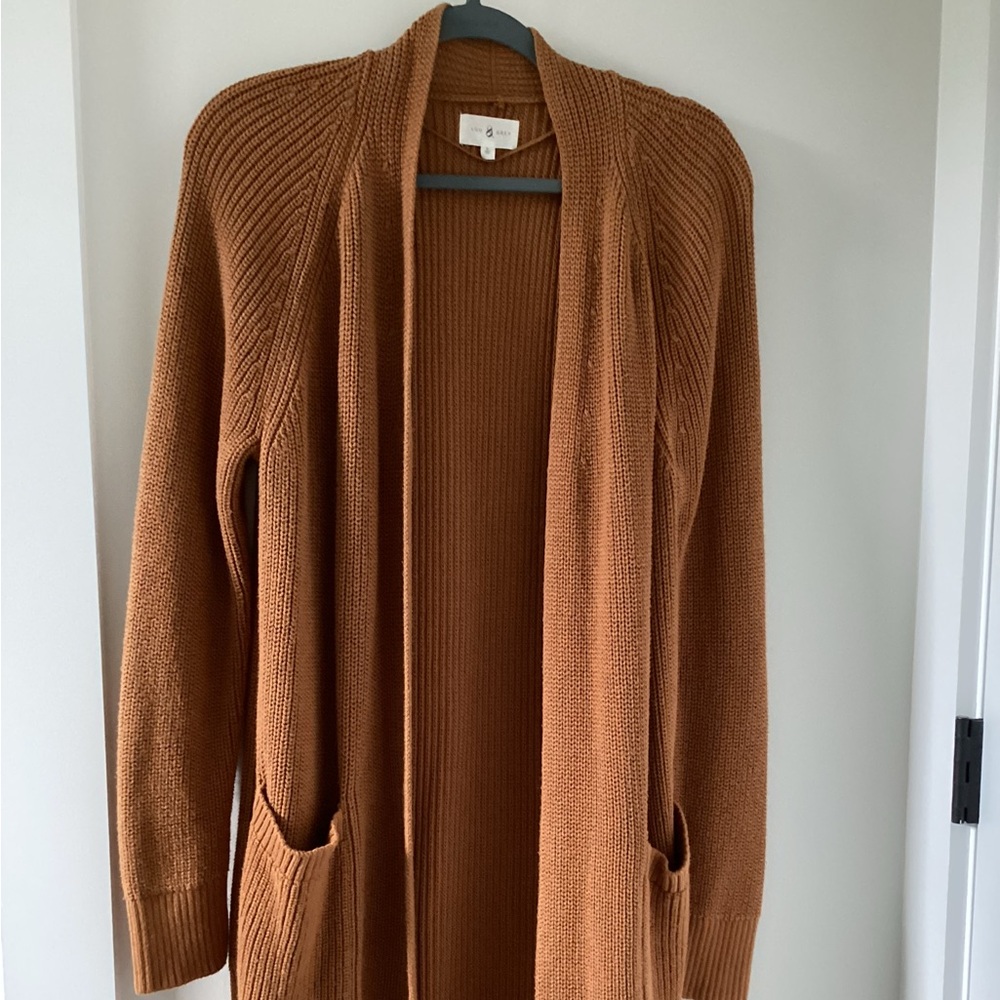 Lou Grey long cardigan